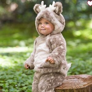 Pottery Barn Woodland Deer Costume - 0-6 months